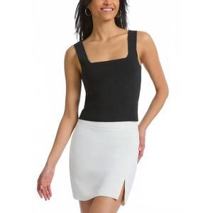 NEW 525 AMERICA eva square neck tank in black